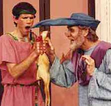 Photo from A Funny Thing Happened on the Way to the Forum at Roger Rocka's Dinner Theater